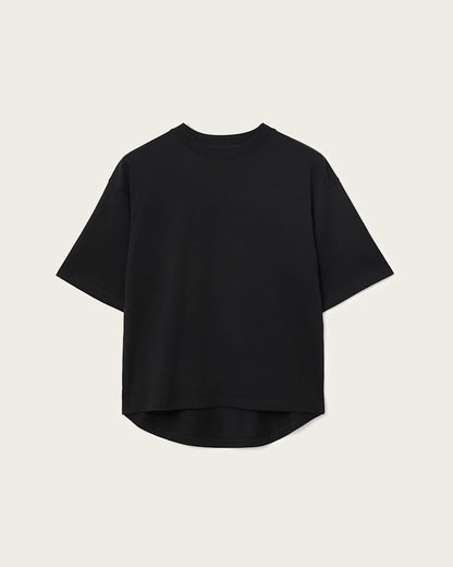 AllSaints Craneo Amelie Oversized T Shirt Women's Black Women's