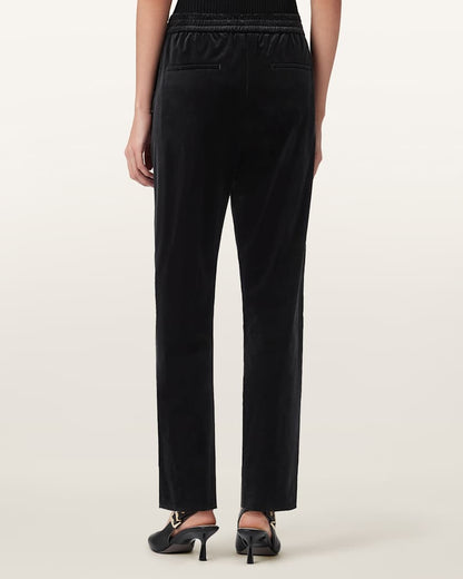 AllSaints Aleida Velvet Pants Women's Black Women's