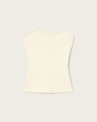 AllSaints Cruz Bandeau Slim Fit Top Women's Black Women's