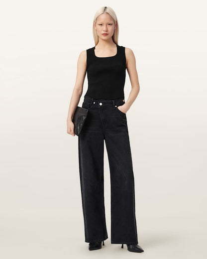 AllSaints Cruz Slim Fit Bodice Women's Burnt Umber Women's