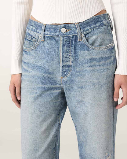 AllSaints Kai Terry Tencel Pants Women's Illusion Indigo Women's