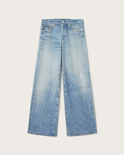 AllSaints Kai Terry Tencel Pants Women's Illusion Indigo Women's