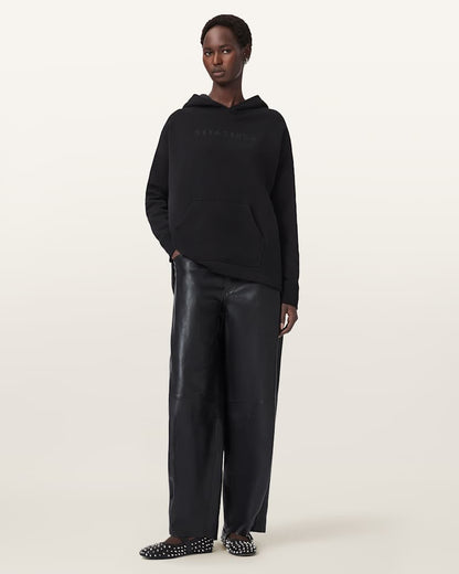 AllSaints Vision Etienne Oversized Hoodie Women's Black Women's
