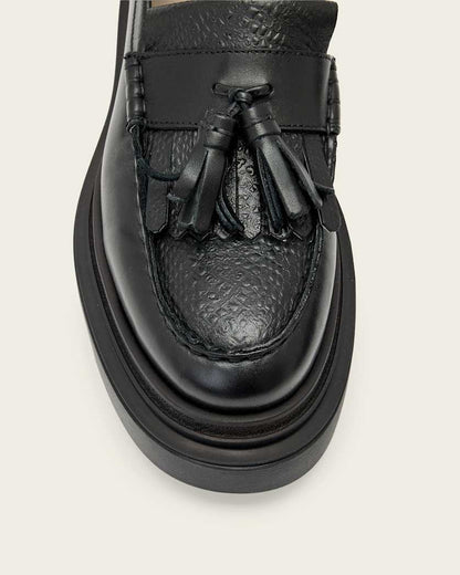AllSaints Beth Tassel Loafers Women's Black Women's