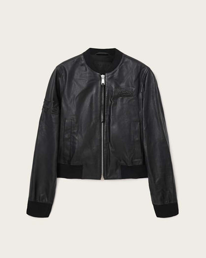 AllSaints Williams X Allsaints Orten Bomber Jacket Women's Black Women's