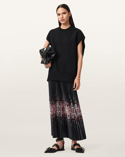 AllSaints Harley 2 In 1 Ophis Dress Women's Black Women's