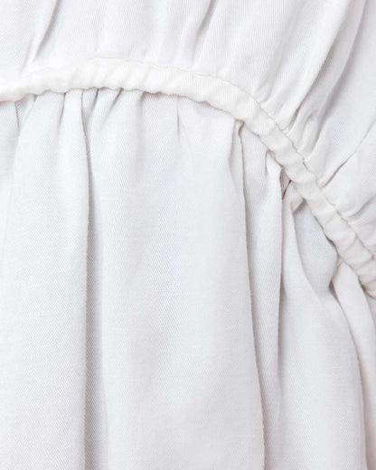 AllSaints Remy Gathered Top Women's White Women's