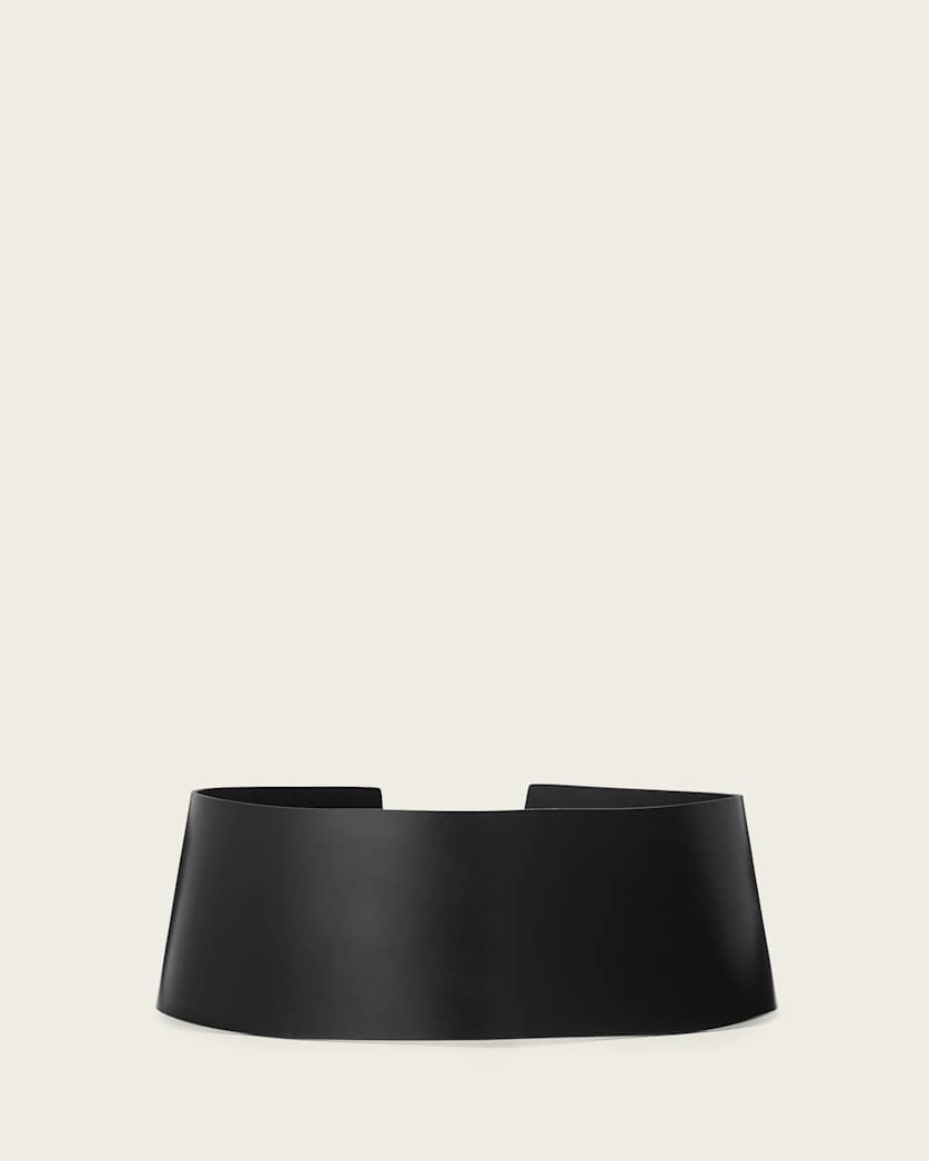 AllSaints Mya Leather Hip Belt Women's Black Women's