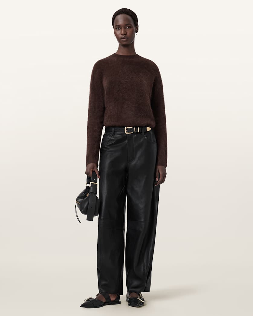 AllSaints Rebel Cashmere Sweater Women's Midnight Blue Women's