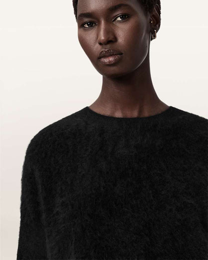 AllSaints Rebel Cashmere Sweater Women's Midnight Blue Women's