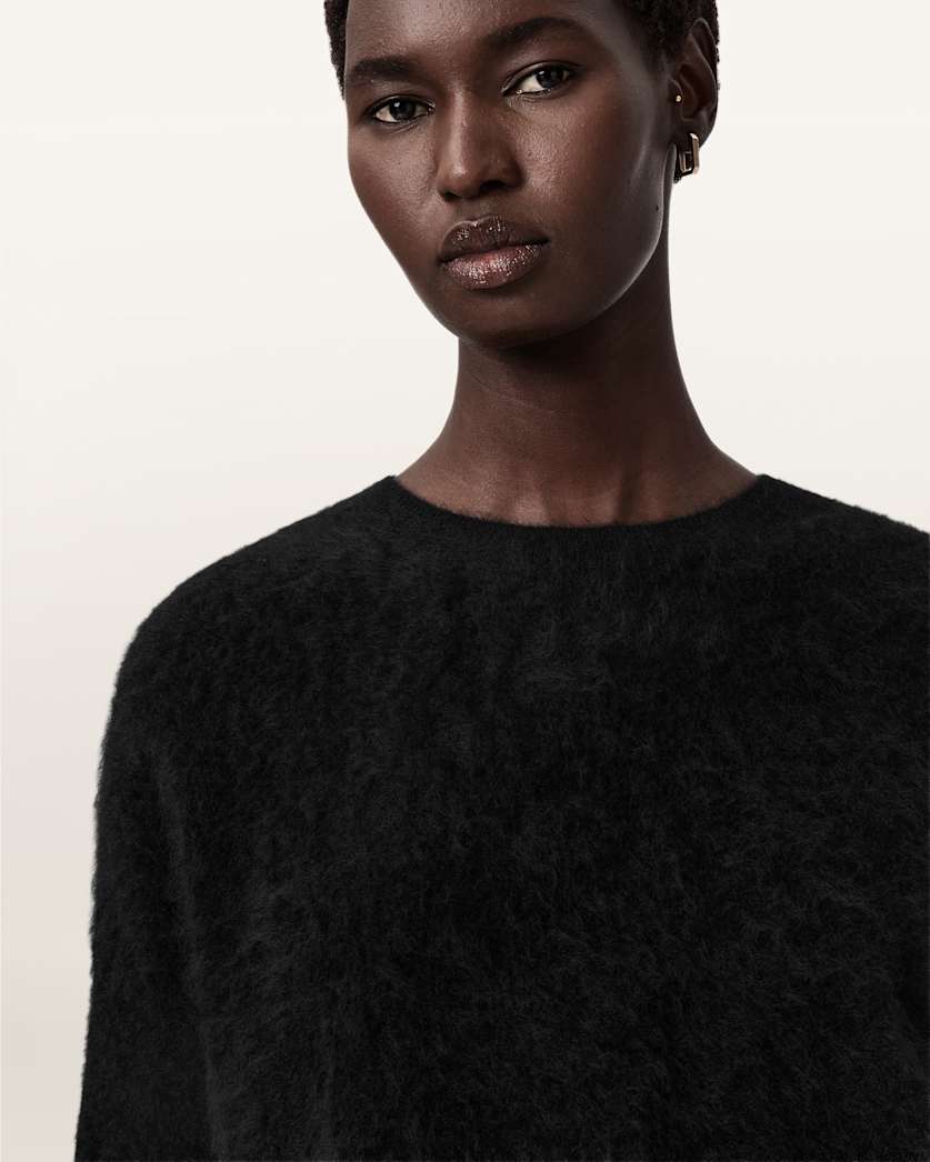 AllSaints Rebel Cashmere Sweater Women's Midnight Blue Women's