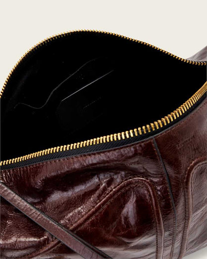 AllSaints Jean Rey Leather Shoulder Bag Women's Cognac Brown Women's