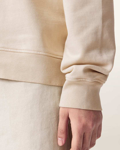 AllSaints Sun City Etta Oversized Cotton Sweatshirt Women's Birch White Women's