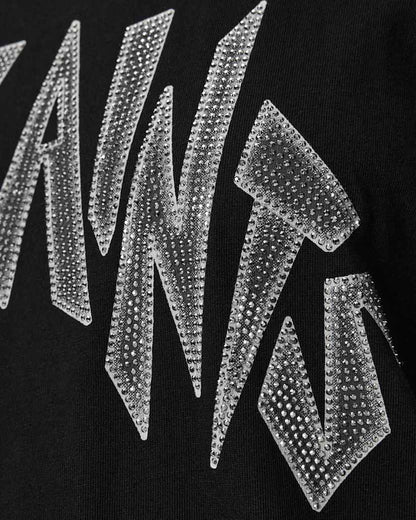 AllSaints Zinc Boyfriend T Shirt Women's Black Women's