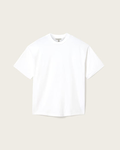 AllSaints Mabel Etta Oversized Cotton T Shirt Women's Optic White Women's