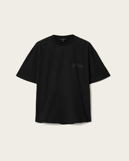AllSaints Odyssey Etta Oversized T Shirt Women's Black Women's