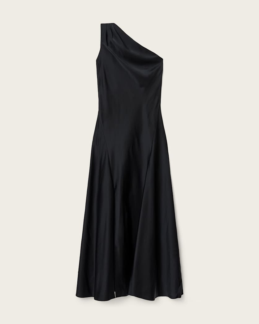 AllSaints Monica Evening Maxi Dress Women's Black Women's