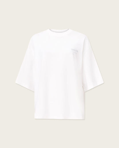 AllSaints Underground Amelie Oversized T Shirt Women's White Women's