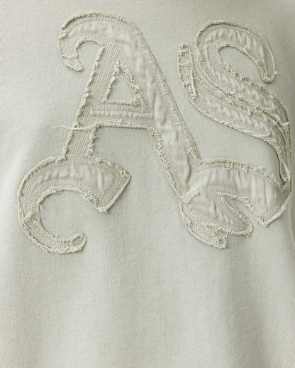 AllSaints Insignia Pippa Crew Neck Sweatshirt Women's Crystal Pink Women's