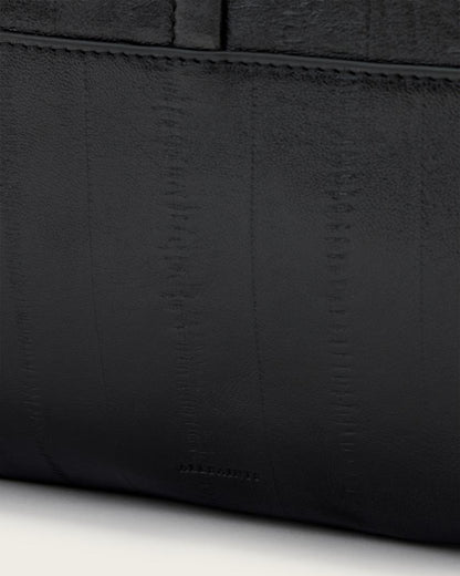 AllSaints Asha Leather Shoulder Bag Women's Black Women's