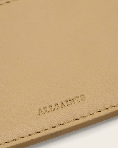 AllSaints Remy Leather Wallet Women's Mellow Yellow Women's