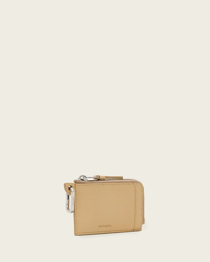 AllSaints Remy Leather Wallet Women's Mellow Yellow Women's