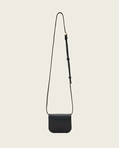 AllSaints Maeve Leather Cardholder Crossbody Women's Black Women's