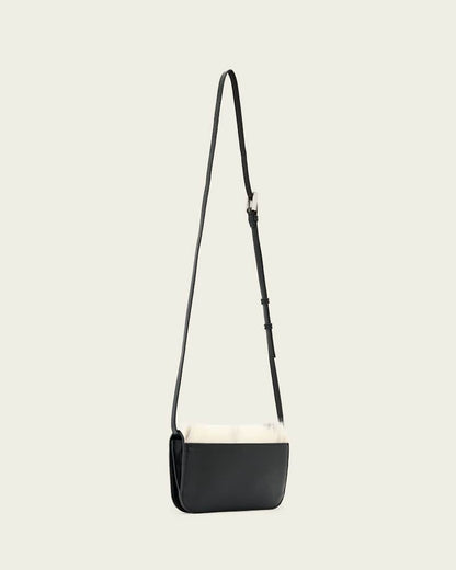 AllSaints Maeve Cow Print Crossbody Bag Women's Cow Print Women's