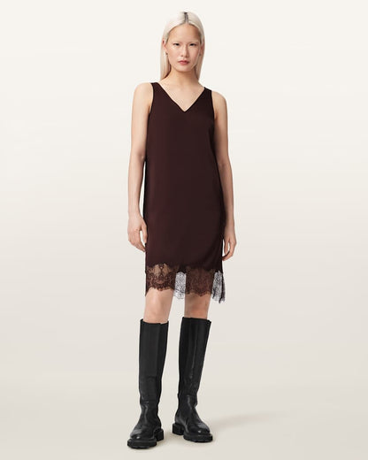 AllSaints Eloise 2 In 1 Sweater Dress Women's Black Women's