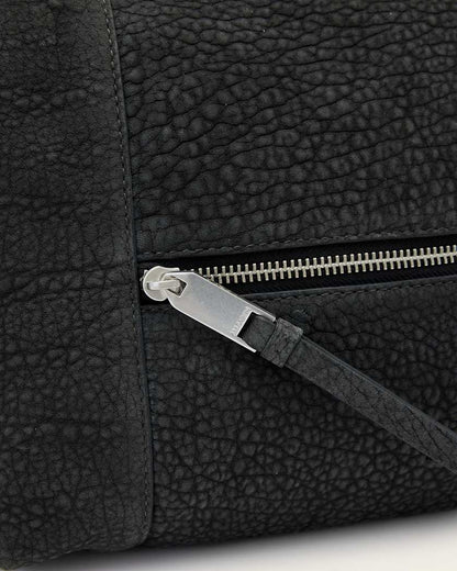 AllSaints Vega Leather Shoulder Bag Women's Meteorite Grey Women's