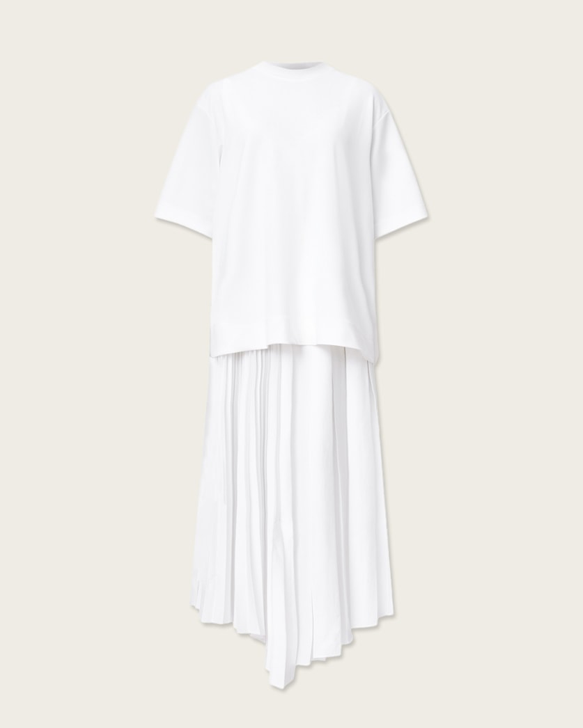AllSaints Jax 2 In 1 Maxi Dress Women's Chalk White Women's