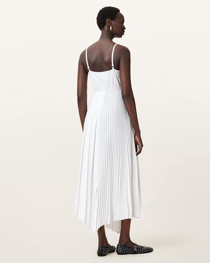 AllSaints Jax 2 In 1 Maxi Dress Women's Chalk White Women's