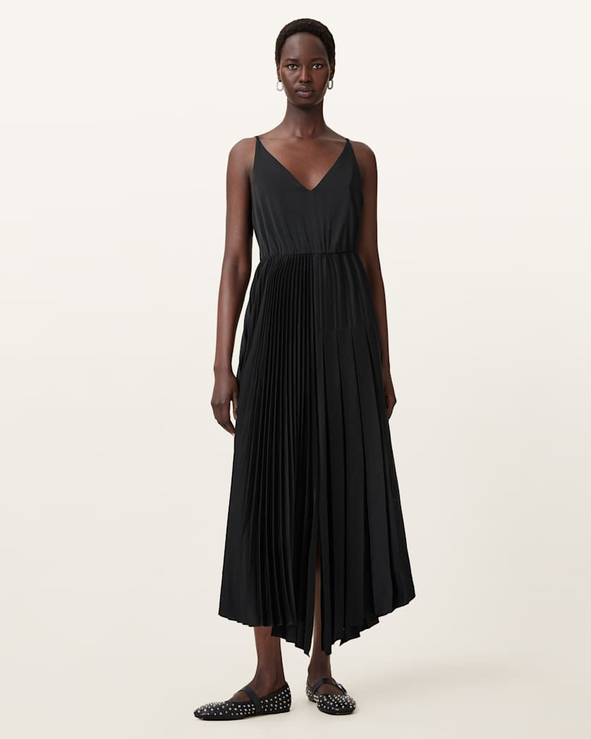 AllSaints Jax 2 In 1 Maxi Dress Women's Chalk White Women's
