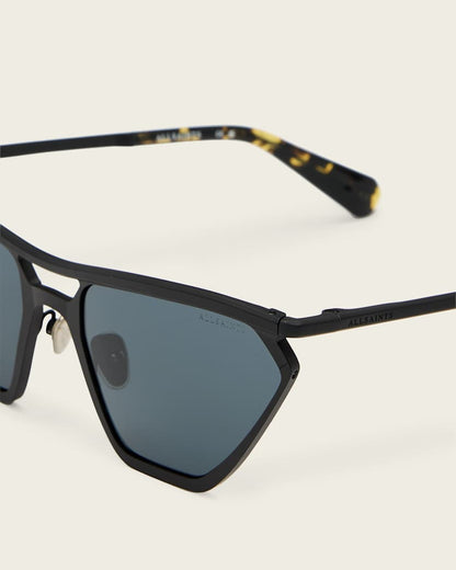 AllSaints Hali Cat Eye Sunglasses Women's Matte Black Women's