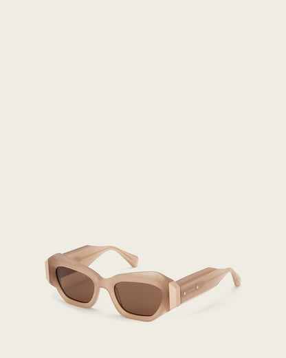 AllSaints Thea Cat Eye Sunglasses Women's Gloss Creme Women's