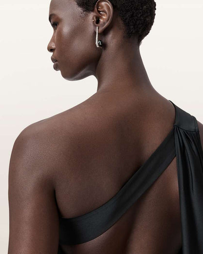 AllSaints Ellie Drop Earrings Women's Warm Silver Women's
