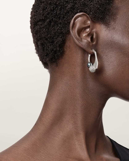 AllSaints Ellie Mix Hoop Earrings Women's Warm Silver Women's