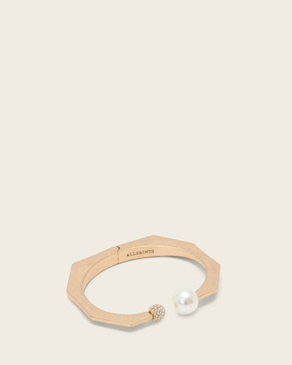 AllSaints Ellie Hex Bracelet Women's Warm Brass Women's
