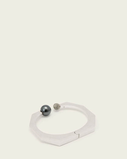 AllSaints Ellie Hex Bracelet Women's Warm Silver Women's