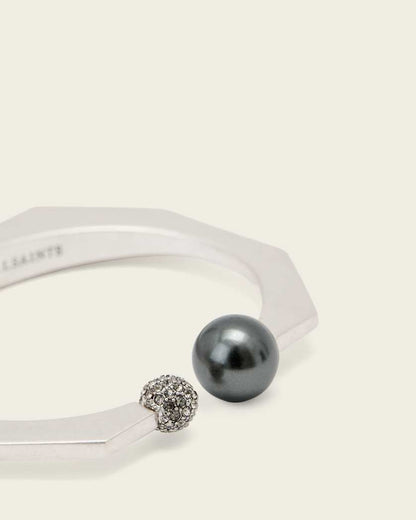 AllSaints Ellie Hex Bracelet Women's Warm Silver Women's
