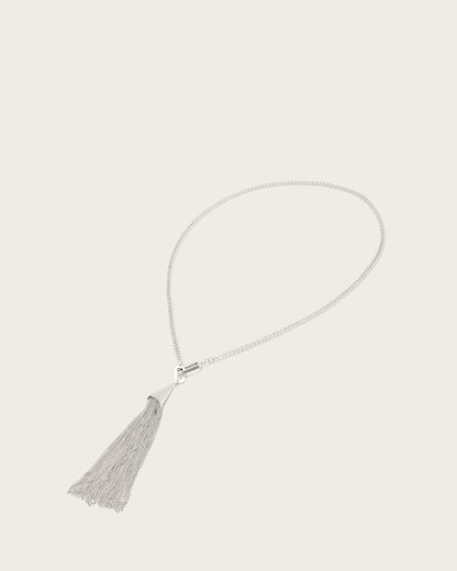 AllSaints Gina Chain Necklace Women's Warm Silver Women's