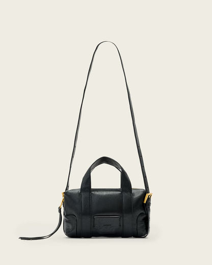 AllSaints Ares Grain Compact Crossbody Bag Women's Black Women's