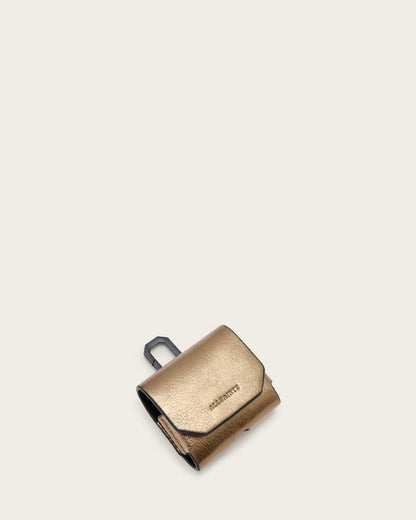 AllSaints Airpod Hex Case Women's Warm Brass Women's