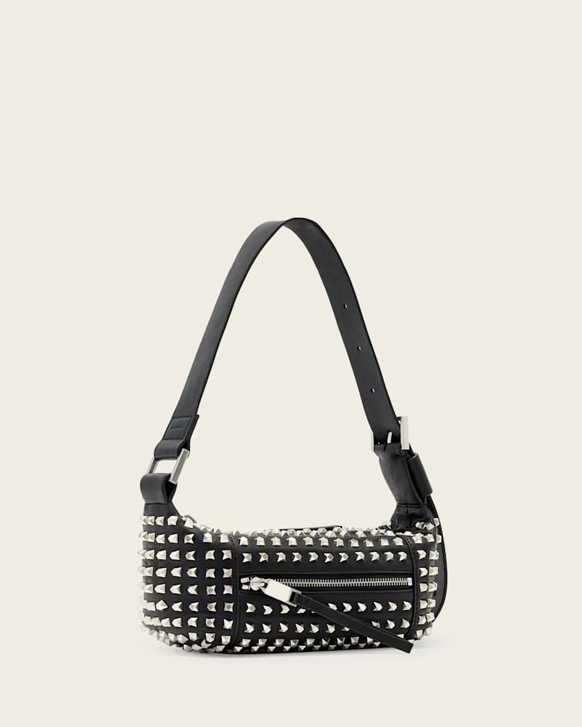 AllSaints Vega Embellished Mini Shoulder Bag Women's Black Women's