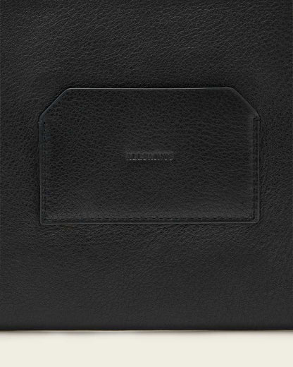 AllSaints Joshi Hex Leather Wallet Women's Black Women's
