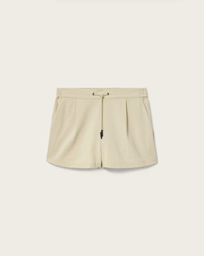 AllSaints Aleida Drawcord Waist Tailored Shorts Women's Haze Green Women's