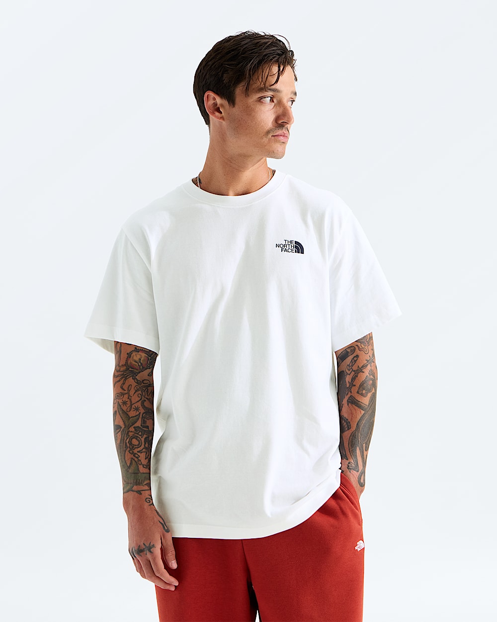 The North Face Unisex Distort Logo Relaxed Short-Sleeve Tee