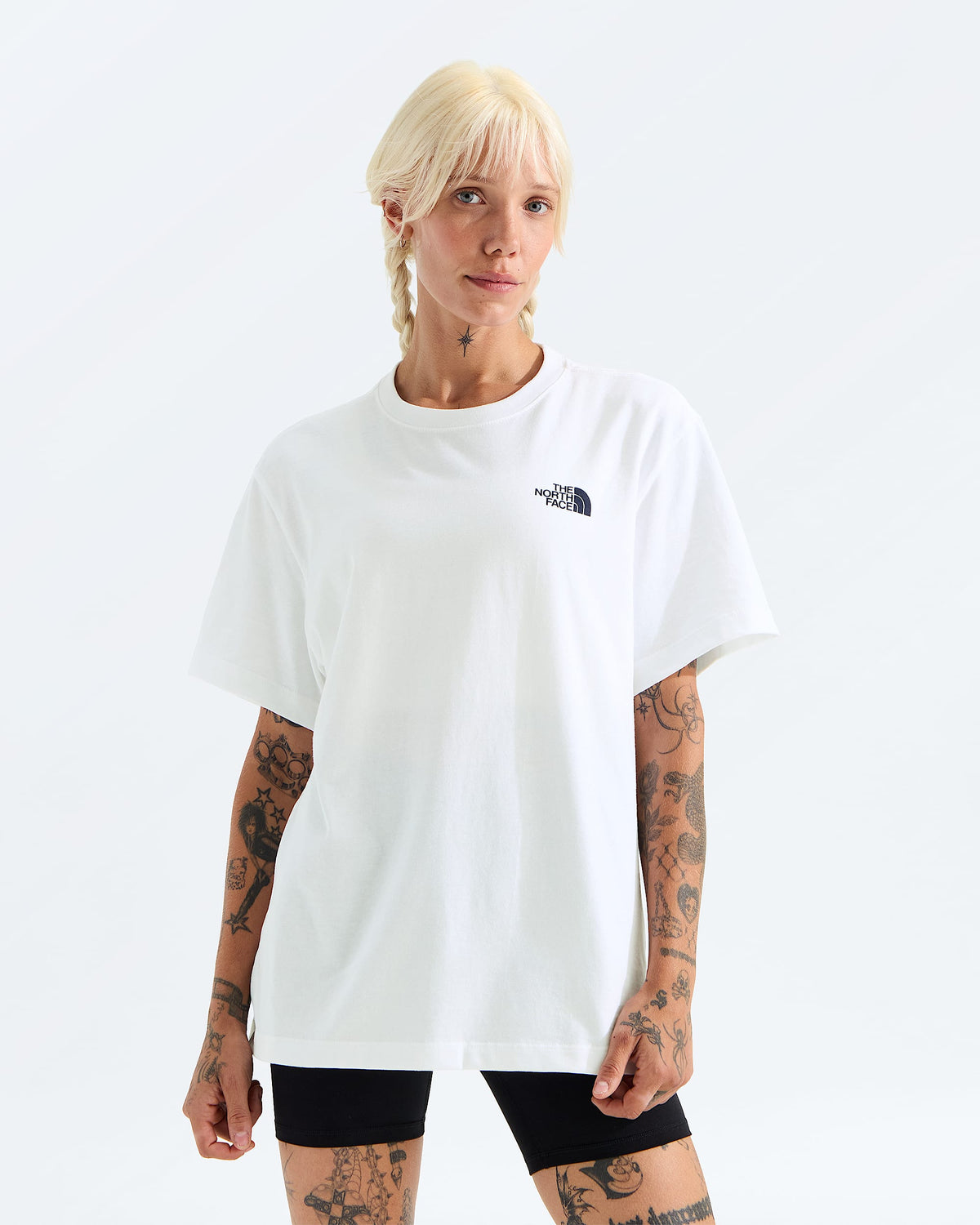 The North Face Unisex Distort Logo Relaxed Short-Sleeve Tee