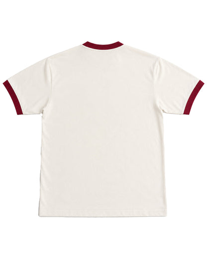 Cerise Seal Ringer Tee