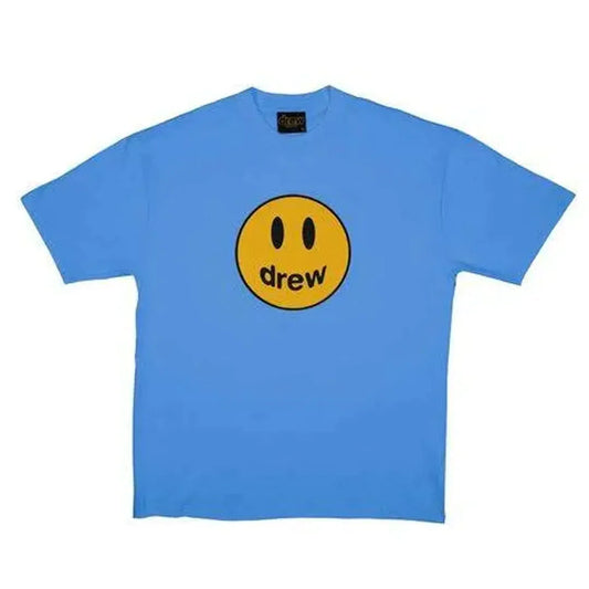 Drew Mascot Short Sleeve Tee "Light Blue" Sale